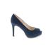 Nine West Heels: Blue Shoes - Women's Size 7