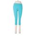 Victoria Sport Active Pants - Mid/Reg Rise: Teal Activewear - Women's Size Medium