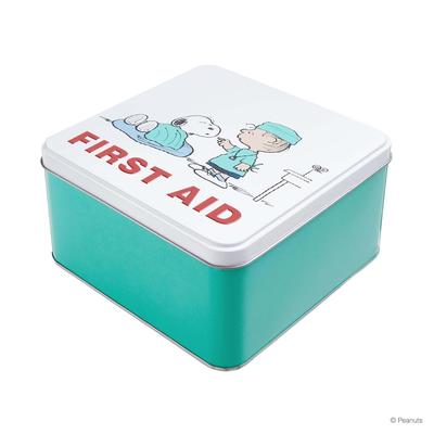 BUTLERS - PEANUTS Dose First Aid Doctor L 18 x B 18cm Körbe & Aufbewahrung 1 ct