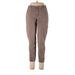 Sonoma Goods for Life Casual Pants - Mid/Reg Rise Skinny Leg Cargo: Brown Bottoms - Women's Size 10