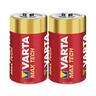 Varta MAX TECH 2x Alkaline D Batterie à usage unique Alcaline