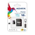 ADATA Premier microSDHC UHS-I U1 Class10 16GB 16 Go Classe 10