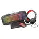 Trust GXT 1180RW clavier Souris incluse USB Italien Noir