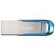 SanDisk Ultra Flair lecteur USB flash 128 Go Type-A 3.2 Gen 1 (3.1 1) Bleu, Argent