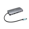 i - tec Metal USB - C Nano Dock HDMI/VGA avec LAN + Power Delivery 100 W