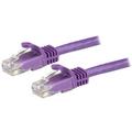 StarTech.com Cordon de raccordement UTP CAT6 (7,5 m) sans crochet - Câble patch RJ45 Violet