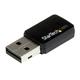 StarTech.com Mini adaptateur USB 2.0 réseau sans fil AC600 double bande - Clé WiFi 802.11ac 1T1R