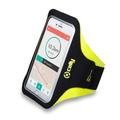 Celly Armband - Smartphone coque de protection pour téléphones portables 16.5 cm (6.5") Boîte à brassard Noir, Jaune