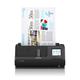 Epson ES-C380W Chargeur automatique de documents + Scanner à feuille 600 x DPI A4 Noir