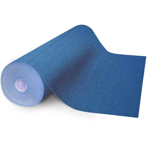 „MY HOME Teppichboden „“Malta““ Teppiche verschiedene Farben & Größen, Polypropylen, Nadelfilz Gr. B/L: 200 cm x 300 cm, 3 mm, 1 St., blau (dunkelblau) Teppichboden“