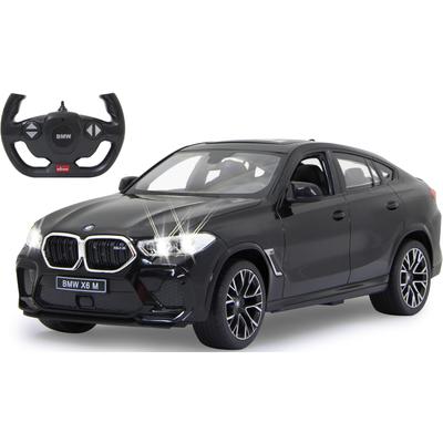 RC-Auto JAMARA "Deluxe Cars, BMW X6 M 1:14, schwarz - 2,4 GHz" Fernlenkfahrzeuge schwarz Kinder Ab 6-8 Jahren
