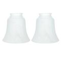 NUOLUX 2Pcs Simple Frosted Glass E27 Lamp Shade Ceiling Lamp Lampshade Wall Light Lampshade