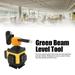 Laser Line Level Tool 360 Degree Green Beam Leveling Tool with Remote Control 3000MAH Rechargeable Battery 100â€‘240V US Plug 12 Line
