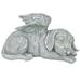 Design Toscano Dog Angel Pet Memorial Grave Marker Tribute Statue 10 Inch Polyresin Stone Finish