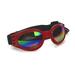 UV Sunglasses Foldable Goggles Dog Glasses Pet Eyewear Anti-wind Glasses Dog Protection RED