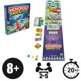 Monopoly Knockout Family Party Game Quick-Playing Board Games for Ages 8+ 2-8 Players 20 Mins.