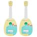 Baby Guitar 2Pcs Guitar Toy Kids Early Educational Musical Toy 4 Strings Guitar Plaything