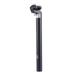 NUOLUX 27.2mm Aluminum Alloy MTB Seatpost Mountain Bike Bike Seat Tube Seat Post for Most Road Bike Downhill Bike Track Bike Fixed Gear MTB BMX (Black)