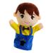 Hand Family Dolls 1 Pc Cartoon Hand Puppet Adorable Family Hand Doll Toy Plush Storytelling Toy