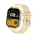 Ofocase Smart Watch for Women Men Sports Digital Watch with Heart Rate Monitor Sports Watch Compatible Samsung iPhone-Gold B