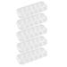 5 Pcs 12 Grids Plastic Storage Box Jewelry Storage Box Beaded Earring Box Empty Box with Independent Cover for Home