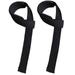 strap 1 Pair Weightlifting Belt Chin-up Tape Bodybuilding Wristbands Sports Dumbbell Tape Weight Lifting Straps (Black)