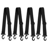 4PCS Multi-functional Ski Boot Carrier Strap Snowboard Boot Carrier Strap