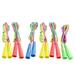 Kids Jump Rope Set - 6 Pk Skipping Rope for Girls & Boys - Jump Ropes in Assorted Bright Colors