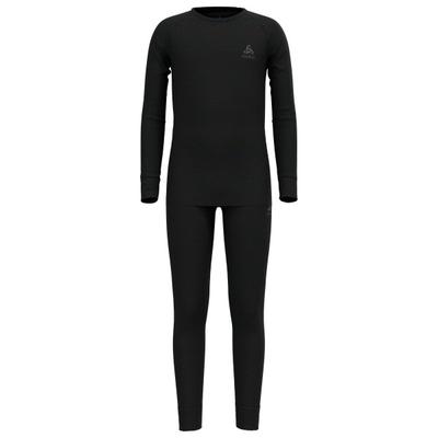 Odlo - Kid's Set Long Merino 200 - Merinounterwäsche Gr 152 schwarz Image