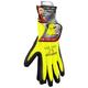 DT70764 Comfort Grip Gloves Size 9 (l) Black/Hi-Vis Green Pack of 12 Pairs - Dekton