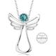 Levien Guardian Angel Turquoise Crystal Necklace sLE0125 Marke, Estándar, Metall, Kein Edelstein