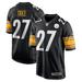Men's Nike Cory Trice Black Pittsburgh Steelers Game Jersey