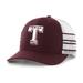 Men's '47 Maroon Texas A&M Aggies Straight Eight Adjustable Trucker Hat