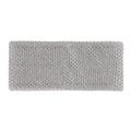 C.C Net Rhinestone Headwrap for Women - Recycled Yarn Stretchable Soft Warm Knit Winter Headband Ear Warmer (Grey)