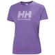 Helly Hansen Womens W HH Logo T-Shirt, Electric Purple, S