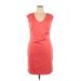 Sharagano Casual Dress: Orange Dresses - Women's Size 14