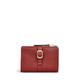 RADLEY London Ebury Medium Bifold Purse for Women in Red Grained Leather, with Press Stud Fastening, Zipped Coin Pocket & 6 Interior Card Slots