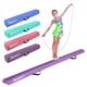 FBSPORT 270 cm PU Leather Balance Beam Folding Children Gymnastics Balance Beam Folding Gymnastics Training Balance Beam for Home Gymnastics