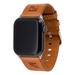 Tan New York Rangers Leather Apple Watch Band