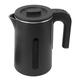 Water Boiler, Hot Water Kettle Free From BPA 2L Double Layers Stainless Steel Auto Off with Base for Office (Black)