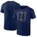 Men's Fanatics Branded Navy Denver Nuggets Michelob Ultra Full Court T-Shirt