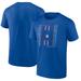 Men's Fanatics Branded Royal Philadelphia 76ers Michelob Ultra Full Court T-Shirt