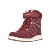 Stiefel ZIGZAG "Rincet", Gr. 32, rot (dunkelrot), Polyurethane, Kunstfaser, casual, Schuhe, mit praktischem Schnellschnürsystem