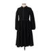 The Lines In Between Casual Dress: Black Dresses - New - Women's Size X-Small