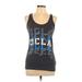 Adidas Active Tank Top: Black Activewear - Women's Size Large