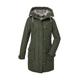 Parka G.I.G.A. DX BY KILLTEC "GW 44 WMN PRK" Gr. 38, grün (olivgrün) Damen Jacken Parkas