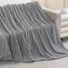 Spirit Linen Blanket Microfiber/Fleece/ in Gray | 90 H x 90 W in | Wayfair 383505