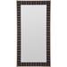 Vanguard Furniture Corinthian Wall Mirror Leather | 93.5 H x 48.5 W x 2.5 D in | Wayfair 9404-MI_154372_Sussex