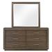 Red Barrel Studio® Alleisha Rectangle Dresser Mirror | 40 H x 45 W x 3 D in | Wayfair 6DF381F1E0544C5395735D7114B10035