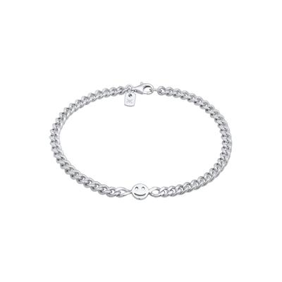 KUZZOI mit Smiling Face Happy 925 Silber silberfarben Herren Image
